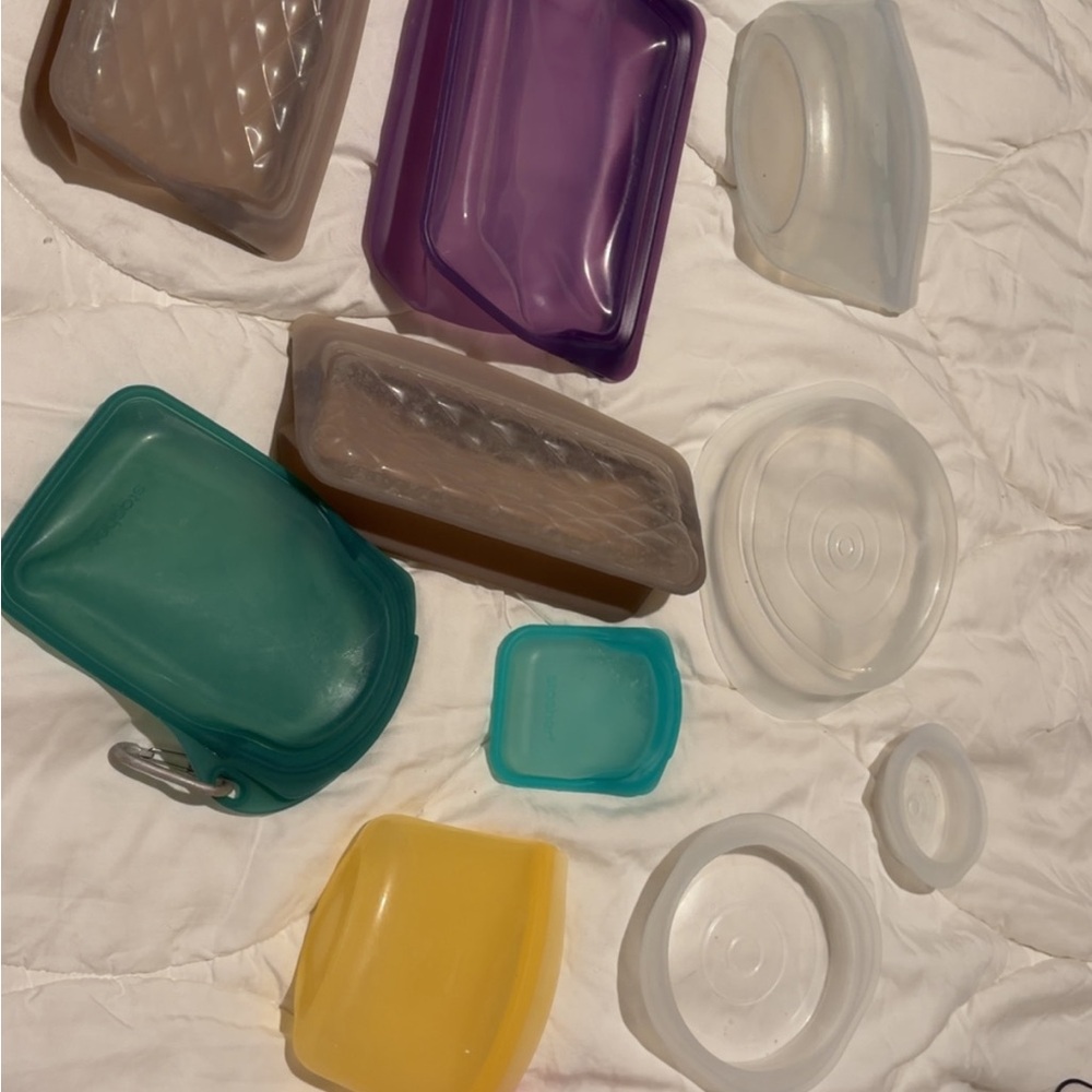 Stashed Multi-Color Silicone Food Storage Bag - Picture 2 of 2